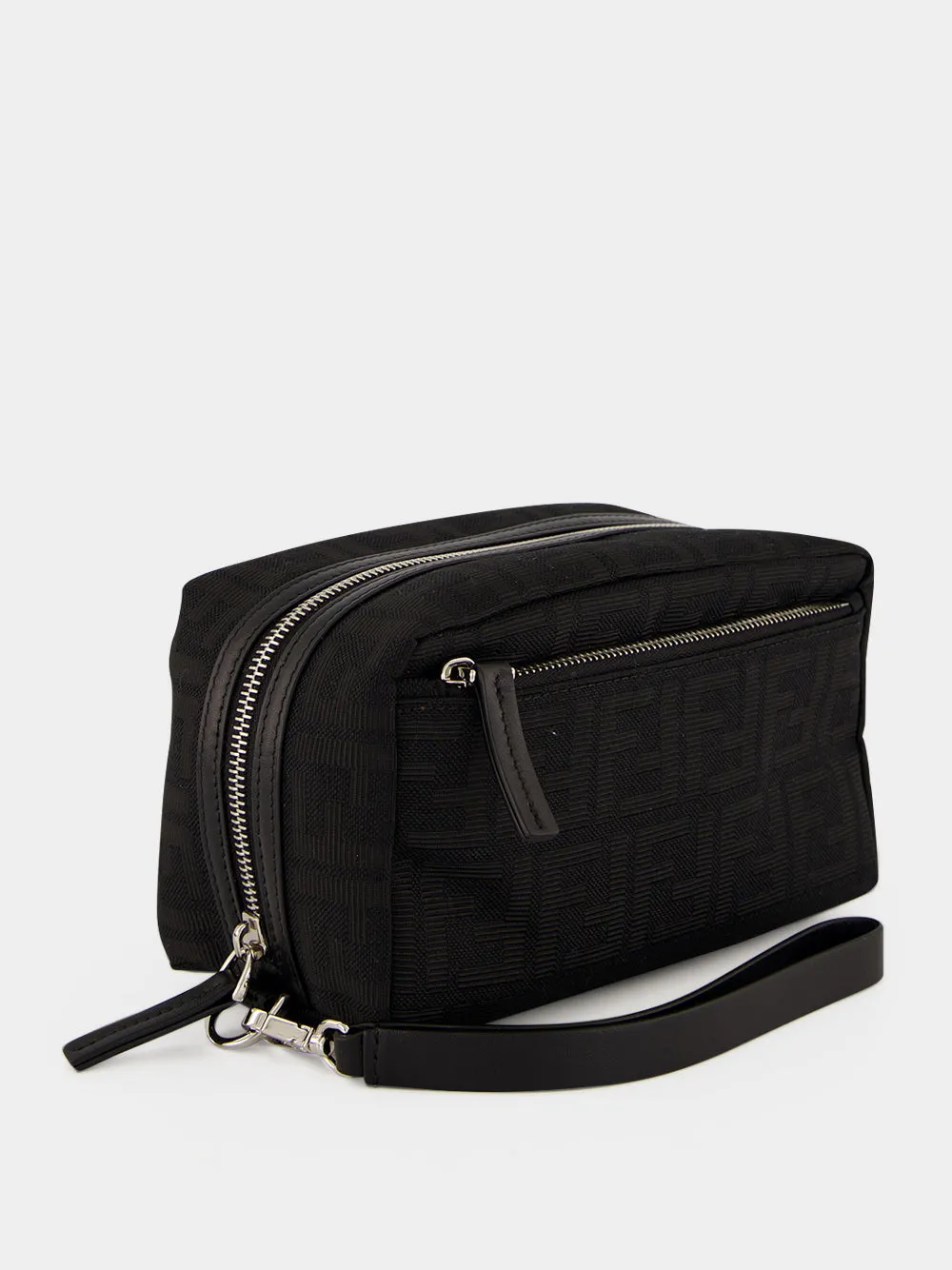 Black FF Zucca Micro Toiletry Case sold by Fashion Clinic product image thumbnail 2