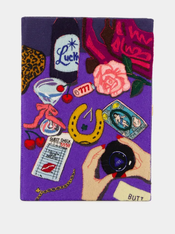 Lucky Book Clutch made by Olympia Le-Tan