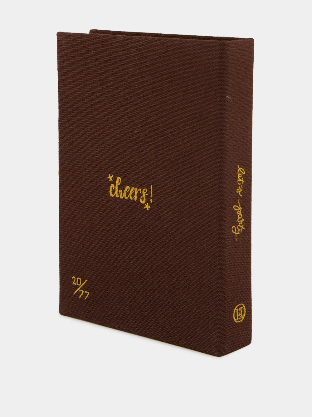 Brown Let's Party Book Clutch sold by Fashion Clinic product image thumbnail 5