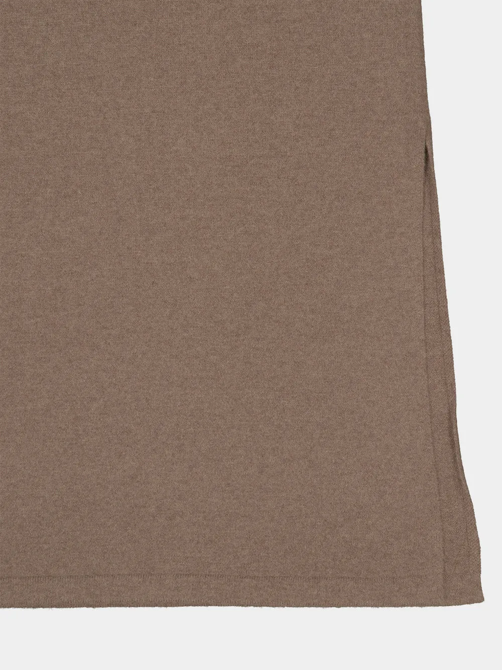 Cocoa Melange Kasos Cashmere Maxi Dress sold by Fashion Clinic product image thumbnail 4
