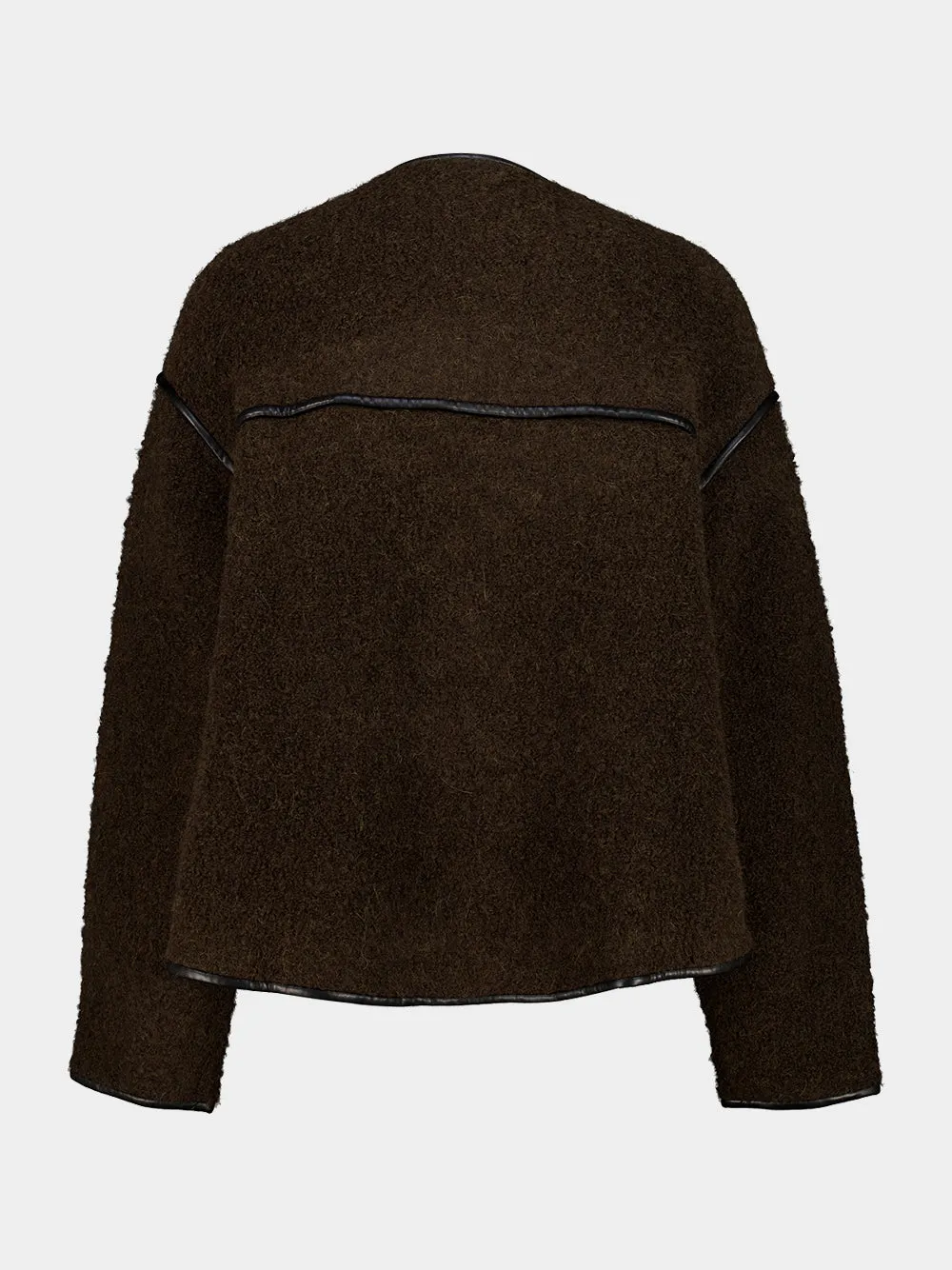 Fudge Irving Alpaca Blend Jacket sold by Fashion Clinic product image thumbnail 4