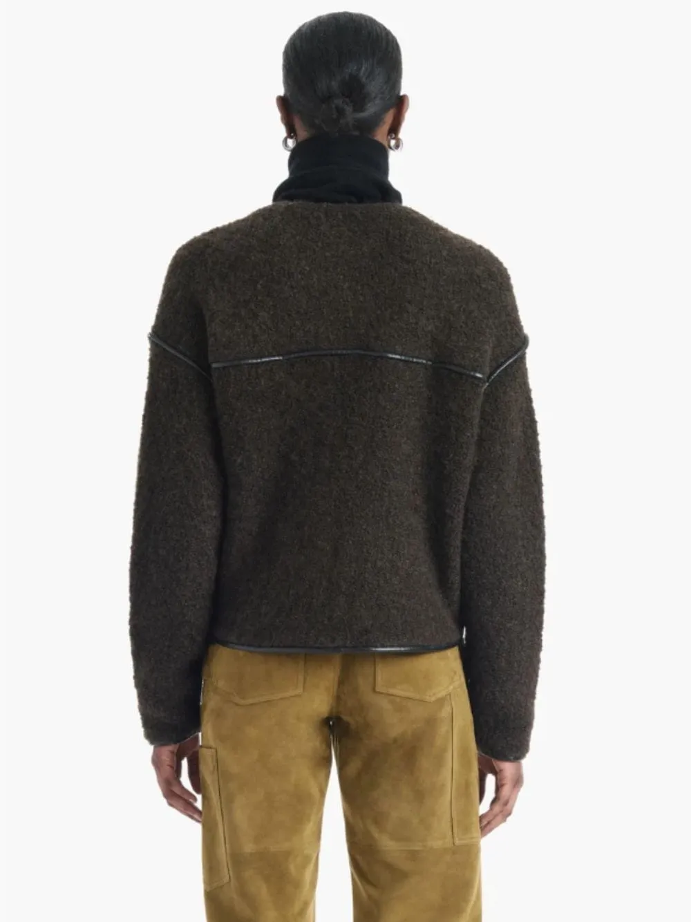 Fudge Irving Alpaca Blend Jacket sold by Fashion Clinic product image thumbnail 3