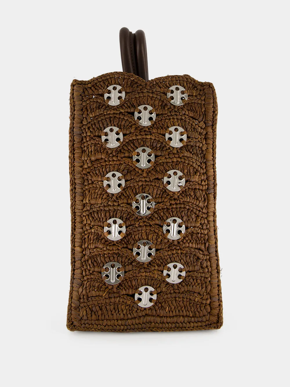 Brown Raffia 1969 Tote Bag sold by Fashion Clinic product image thumbnail 5