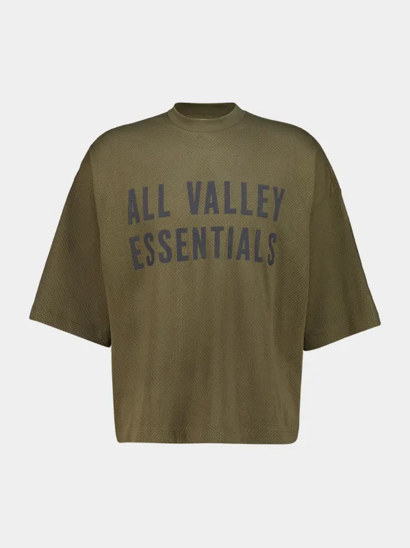 Moss Sport Mesh Merch T-Shirt Boxy Fit made by Fear of God