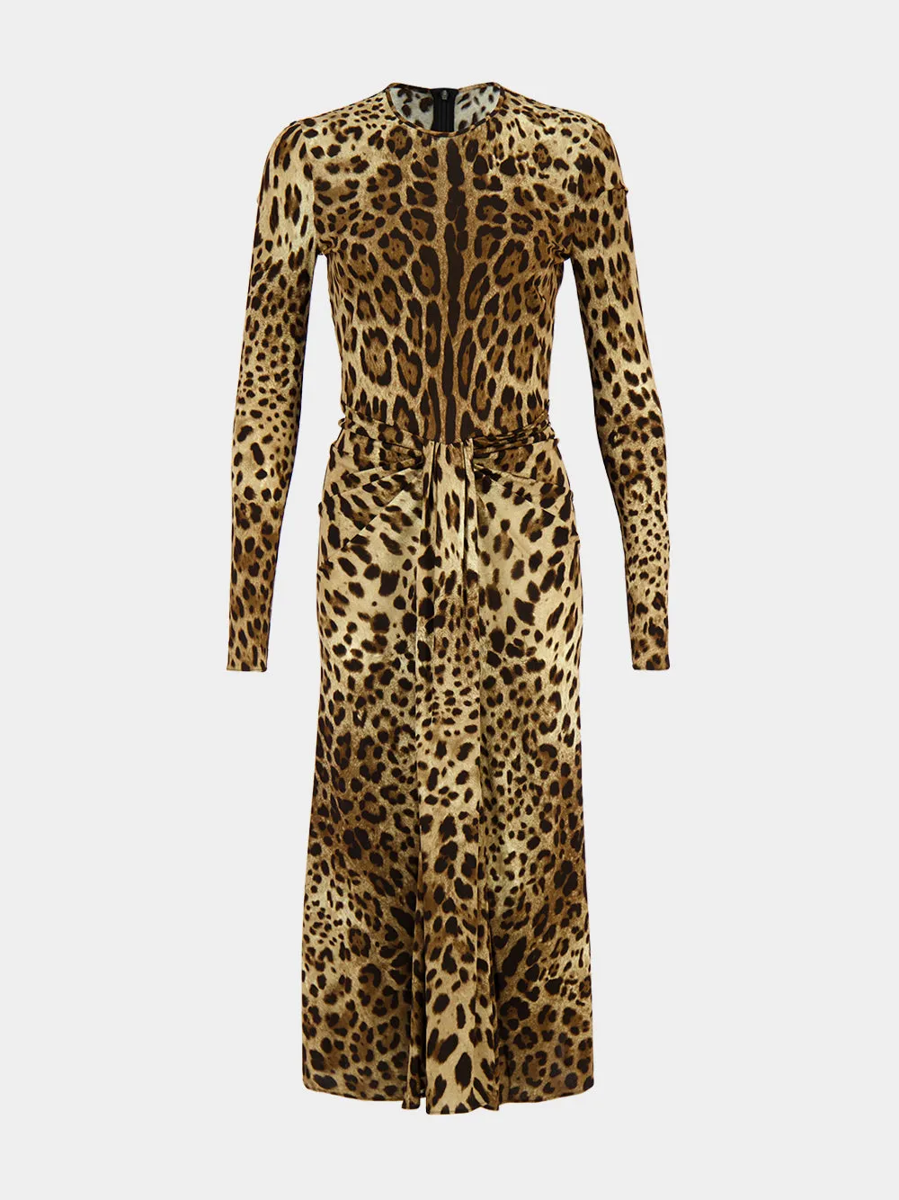 Leo Print Jersey Midi Dress sold by Fashion Clinic product image thumbnail 2