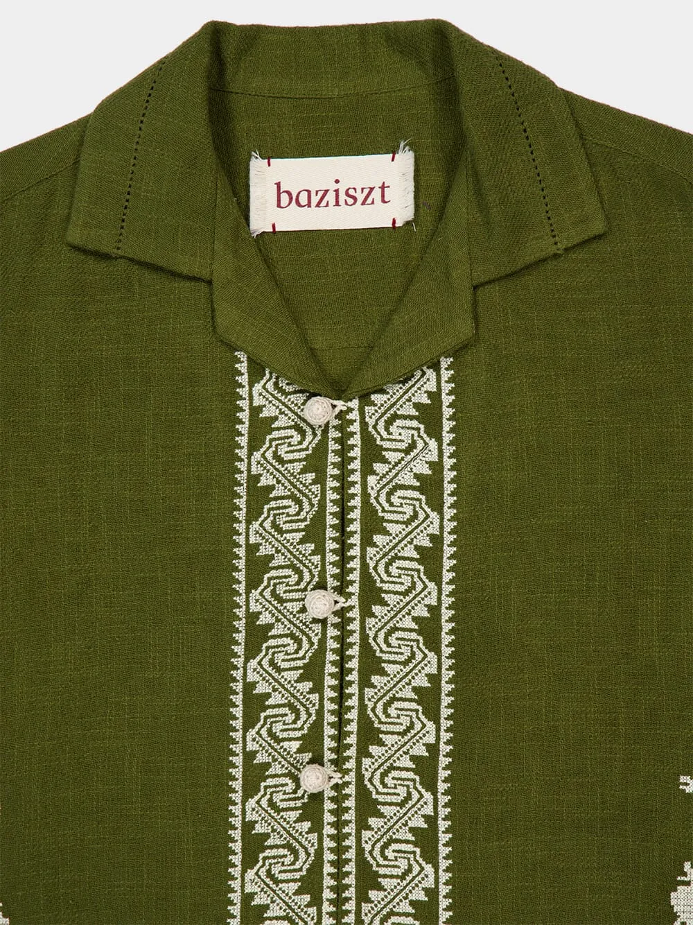 Tulum Green Khaki Shirt sold by Fashion Clinic product image thumbnail 3