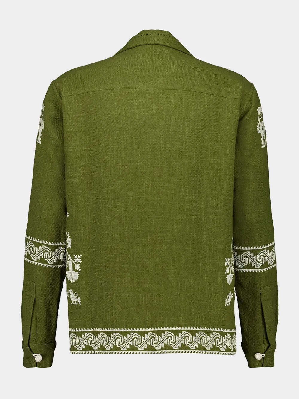 Tulum Green Khaki Shirt sold by Fashion Clinic product image thumbnail 2