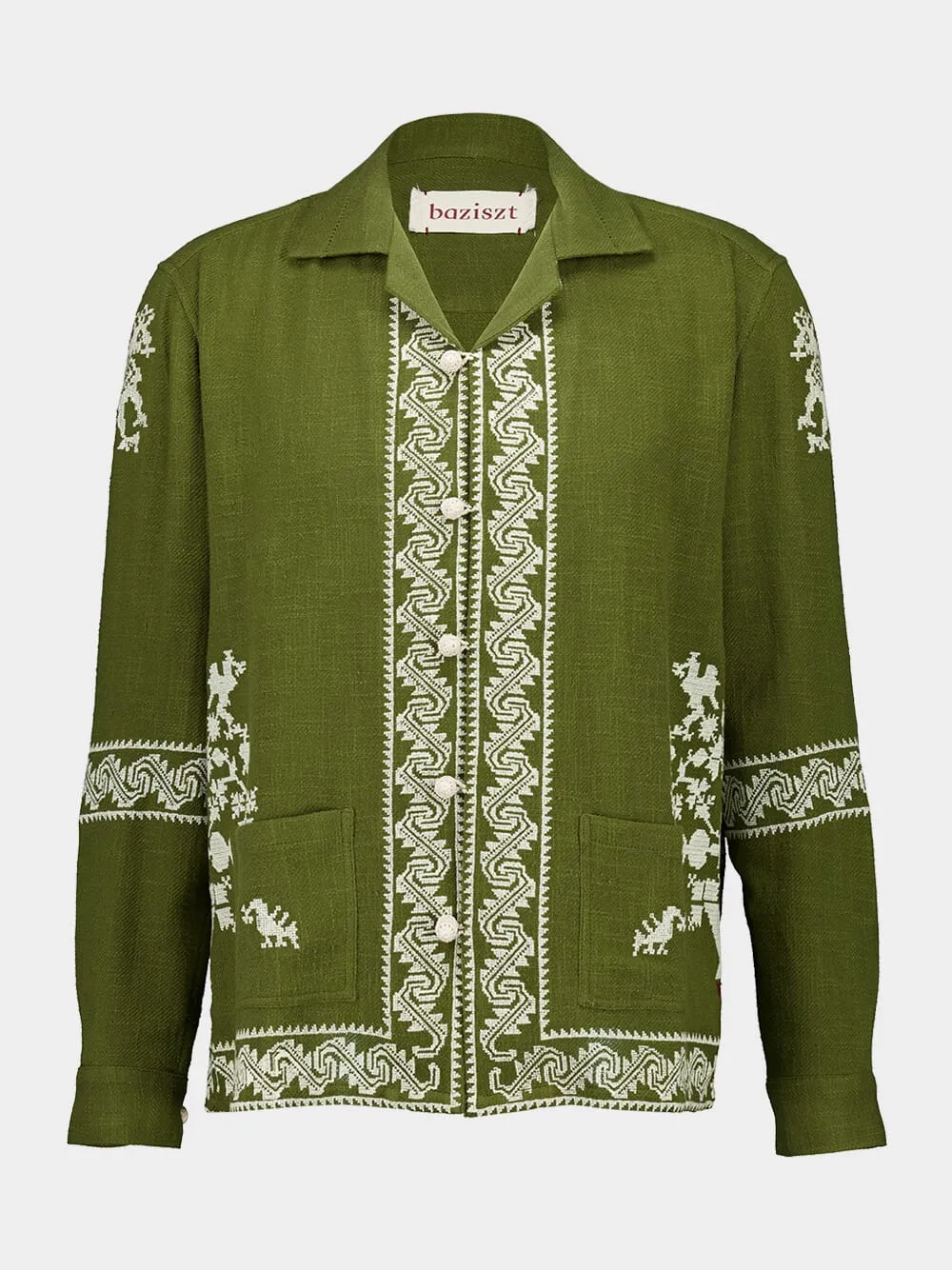 Tulum Green Khaki Shirt sold by Fashion Clinic