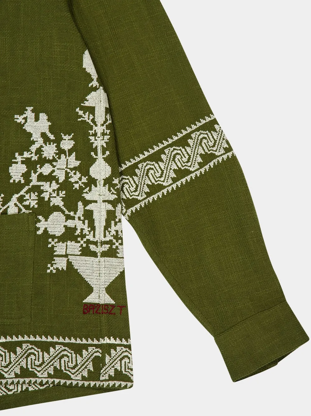 Tulum Green Khaki Shirt sold by Fashion Clinic product image thumbnail 4