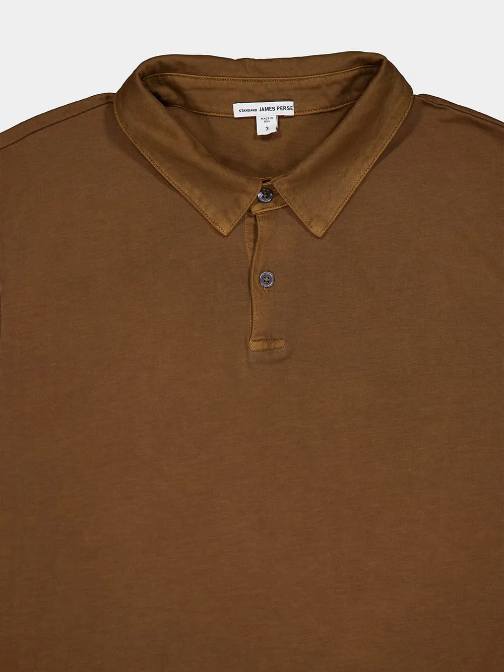 Classic Brown Polo Shirt sold by Fashion Clinic product image thumbnail 3