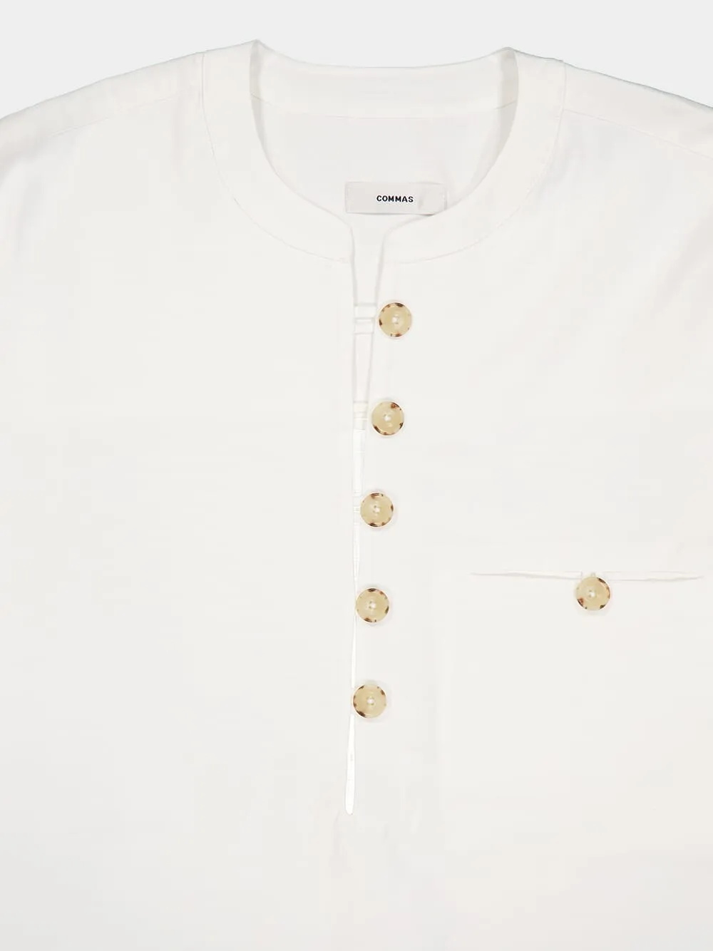 White Artist Tunic sold by Fashion Clinic product image thumbnail 3