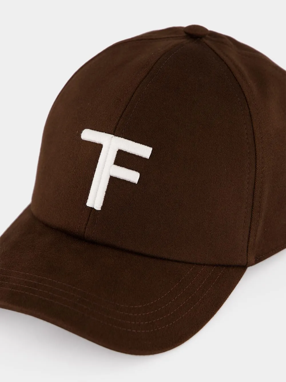 Medium Brown TF Canvas Cap sold by Fashion Clinic product image thumbnail 3