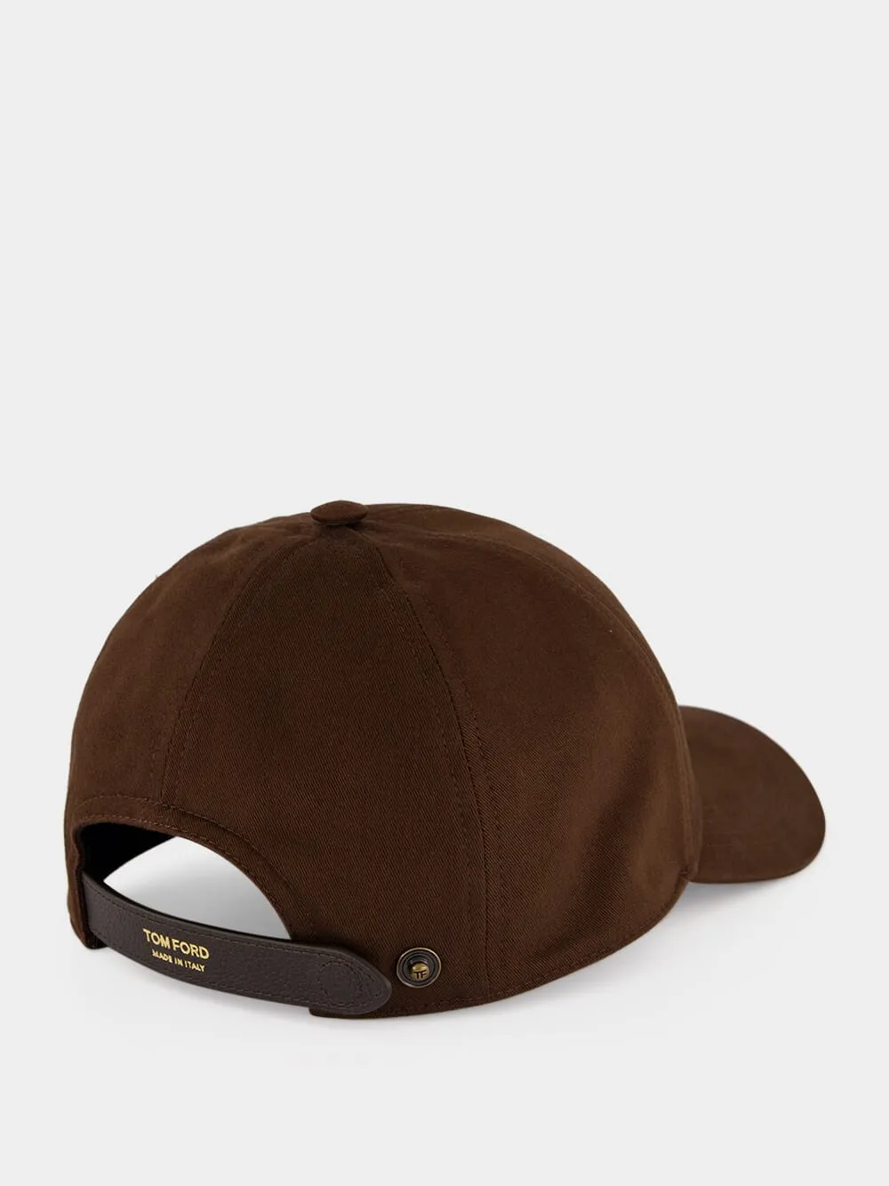 Medium Brown TF Canvas Cap sold by Fashion Clinic product image thumbnail 2