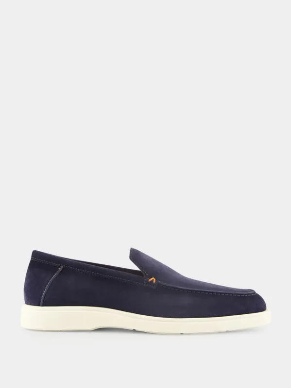 Leather Loafers made by Santoni