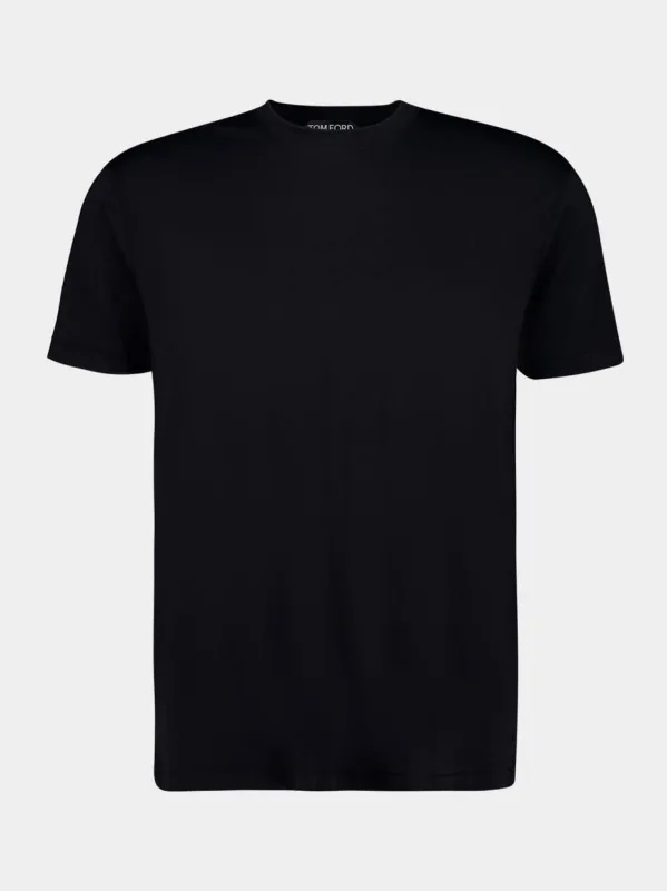 Black Crewneck T-Shirt made by Tom Ford