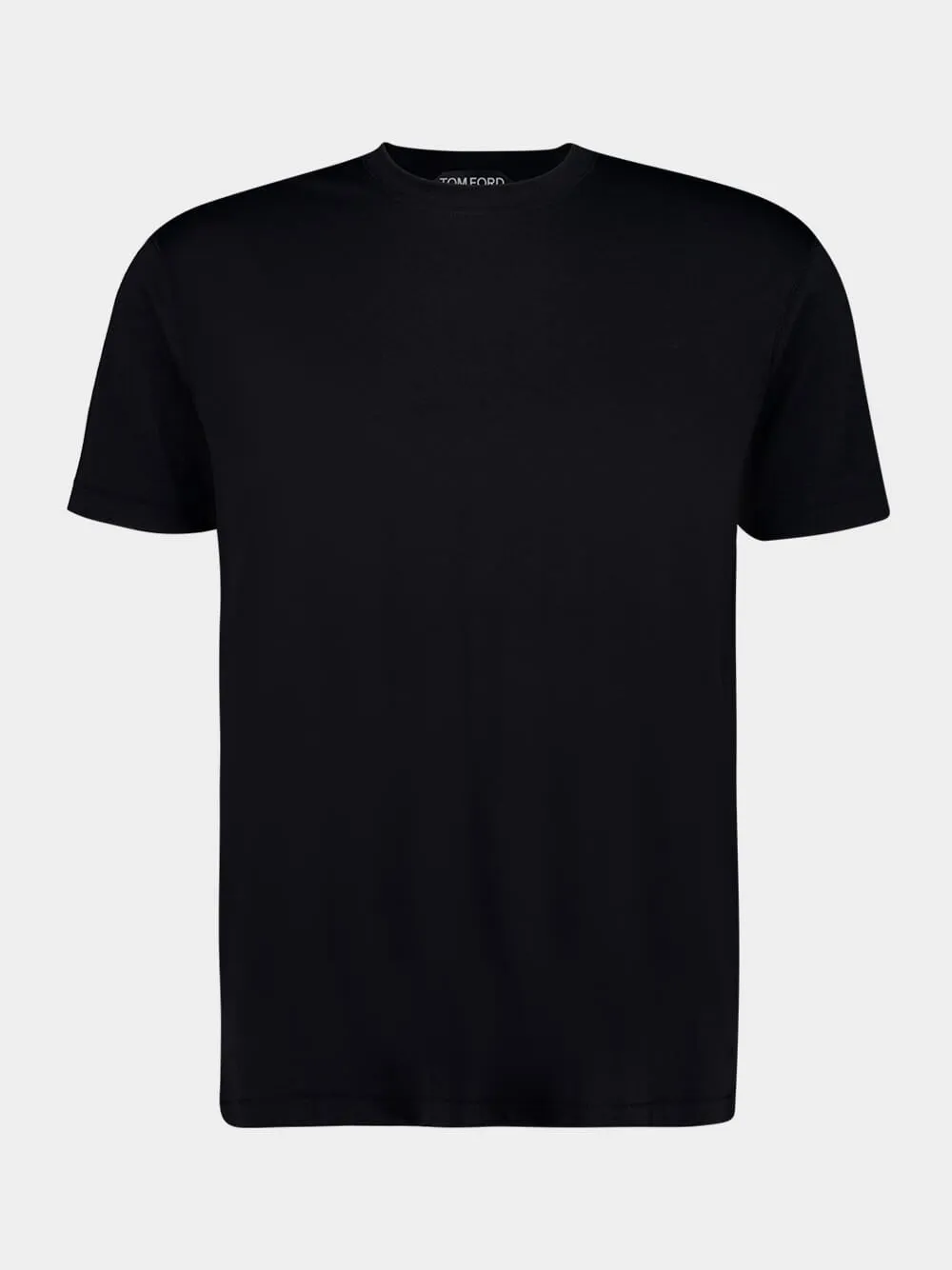 Black Crewneck T-Shirt sold by Fashion Clinic