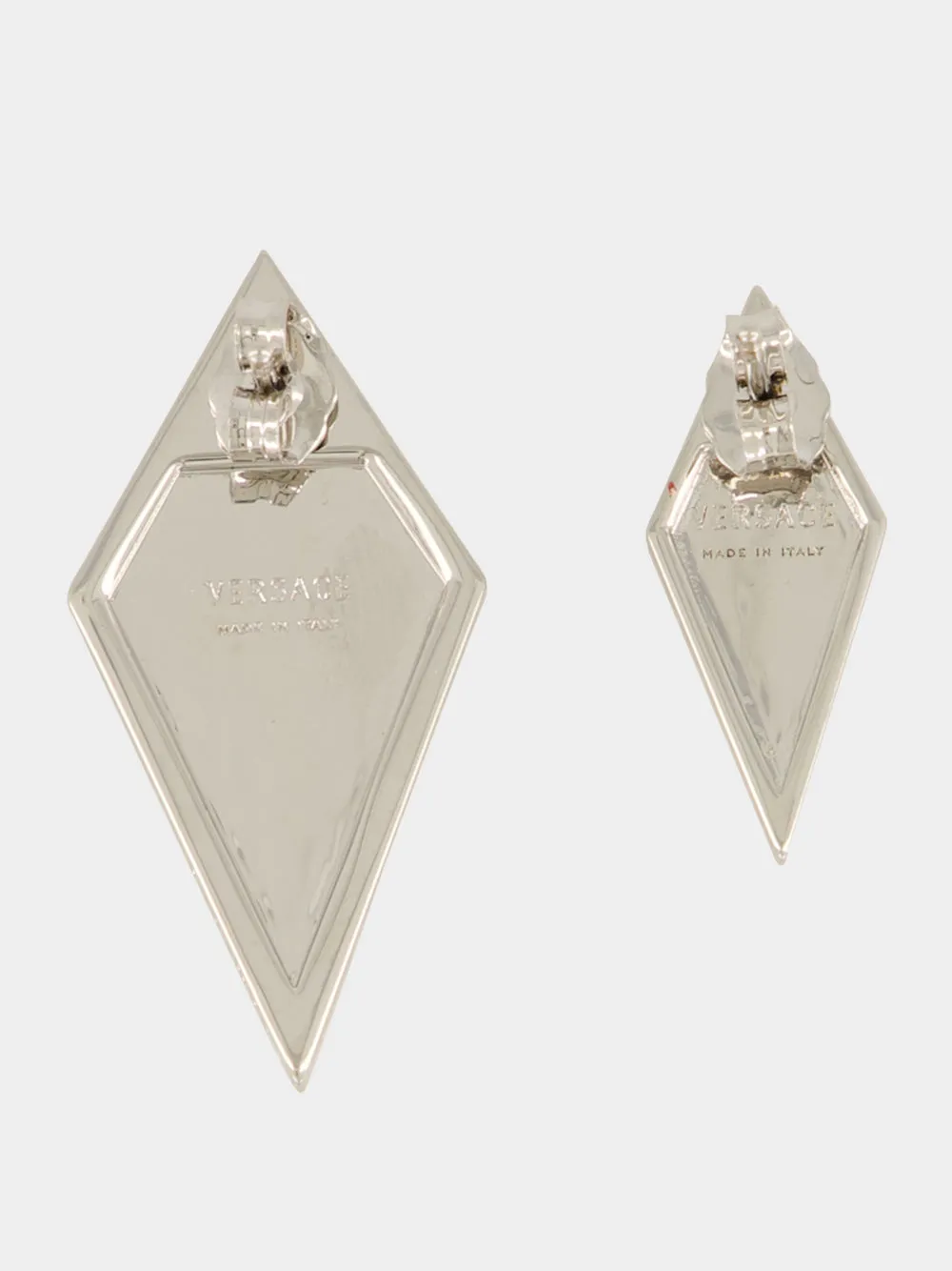 Silver Blade Crystal Earrings sold by Fashion Clinic product image thumbnail 3