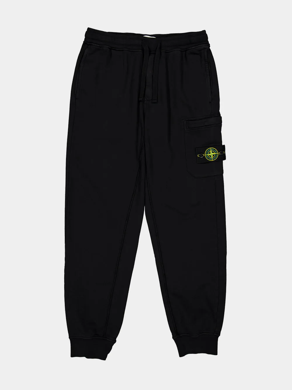 Black Cotton Joggers sold by Fashion Clinic product image thumbnail 5