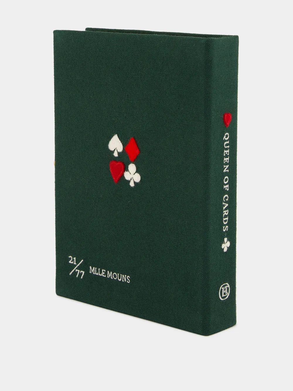 Green Queen of Cards Book Clutch sold by Fashion Clinic product image thumbnail 4