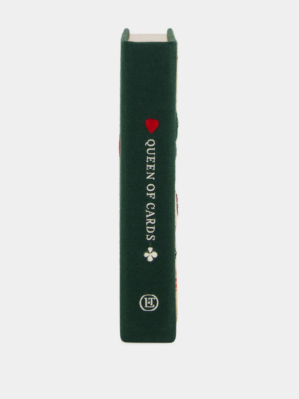 Green Queen of Cards Book Clutch sold by Fashion Clinic product image thumbnail 3