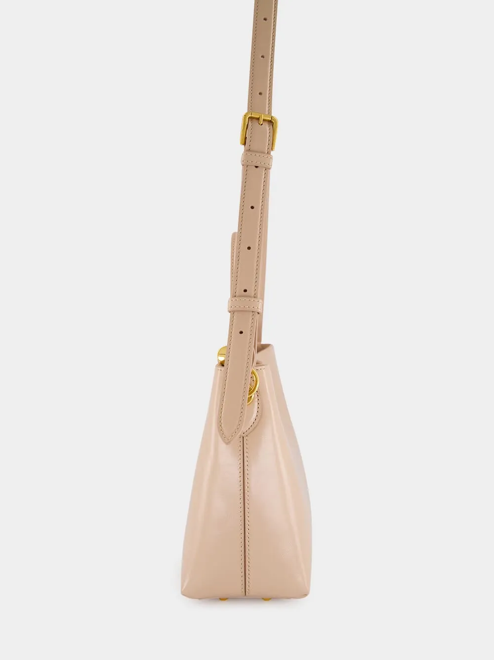 Vittoria Handbag in Nude Pink Calfskin sold by Fashion Clinic product image thumbnail 4