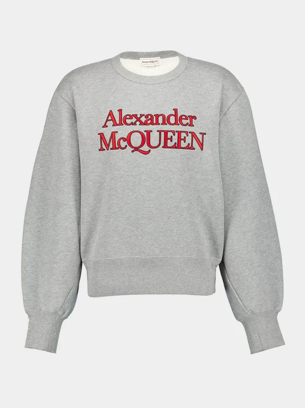 Kimono Logo Sweatshirt made by Alexander McQueen