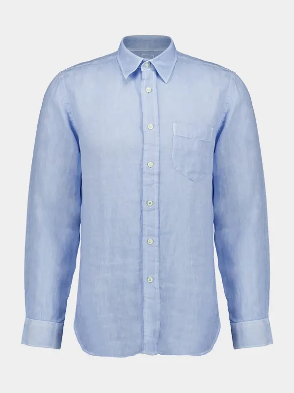Regular Fit Mermaid Linen Shirt made by Fashion Clinic