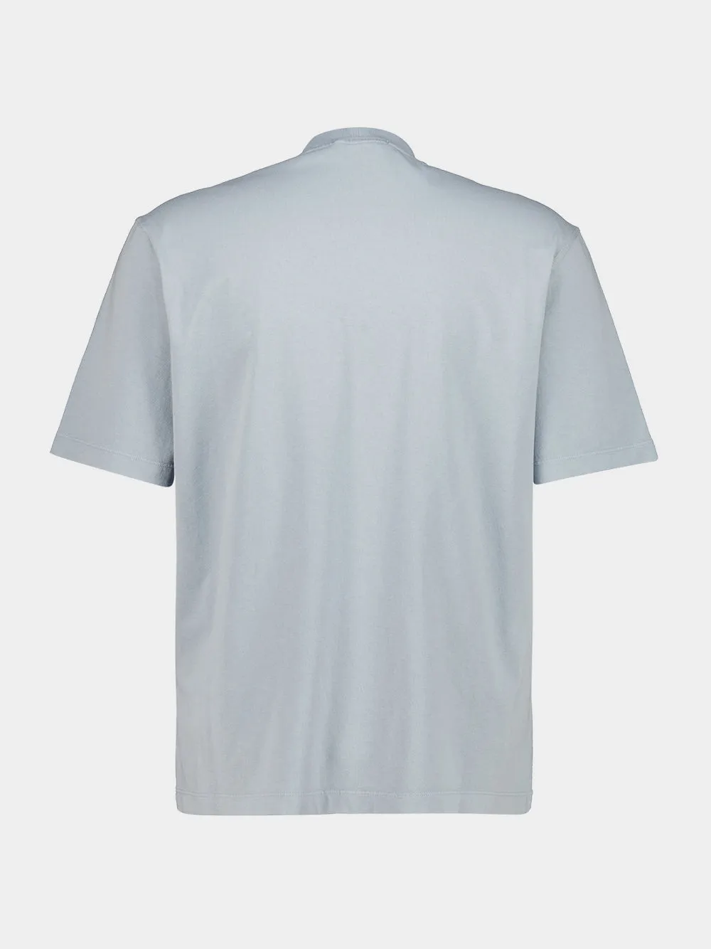 Ash Grey Organic Cotton Pocket T-Shirt sold by Fashion Clinic product image thumbnail 2
