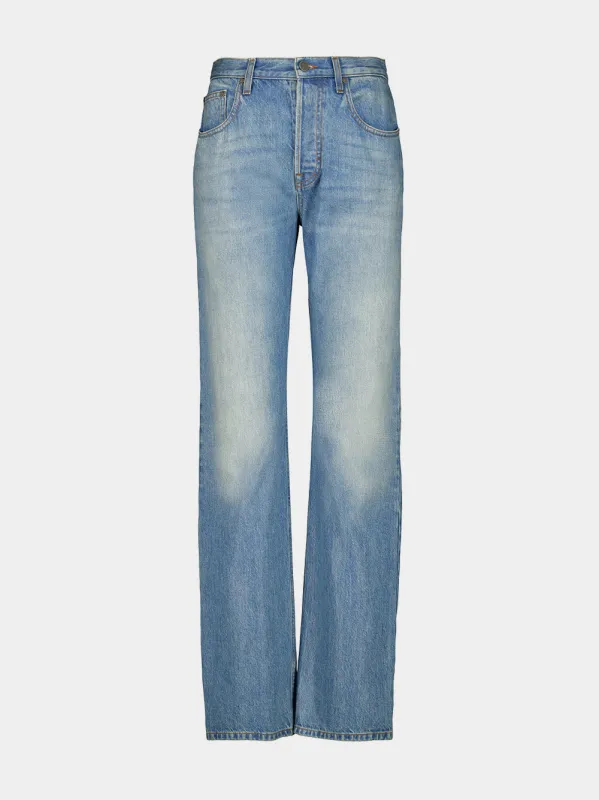 Light Blue 90's Jeans made by Gucci