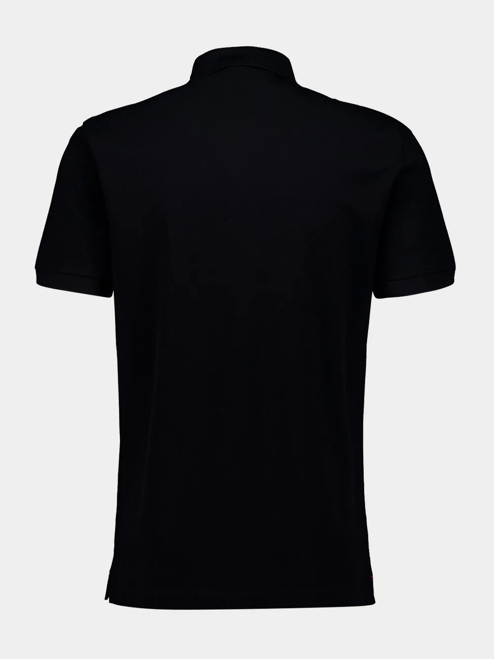 Black Bruno Pique Stitch Polo sold by Fashion Clinic product image thumbnail 3