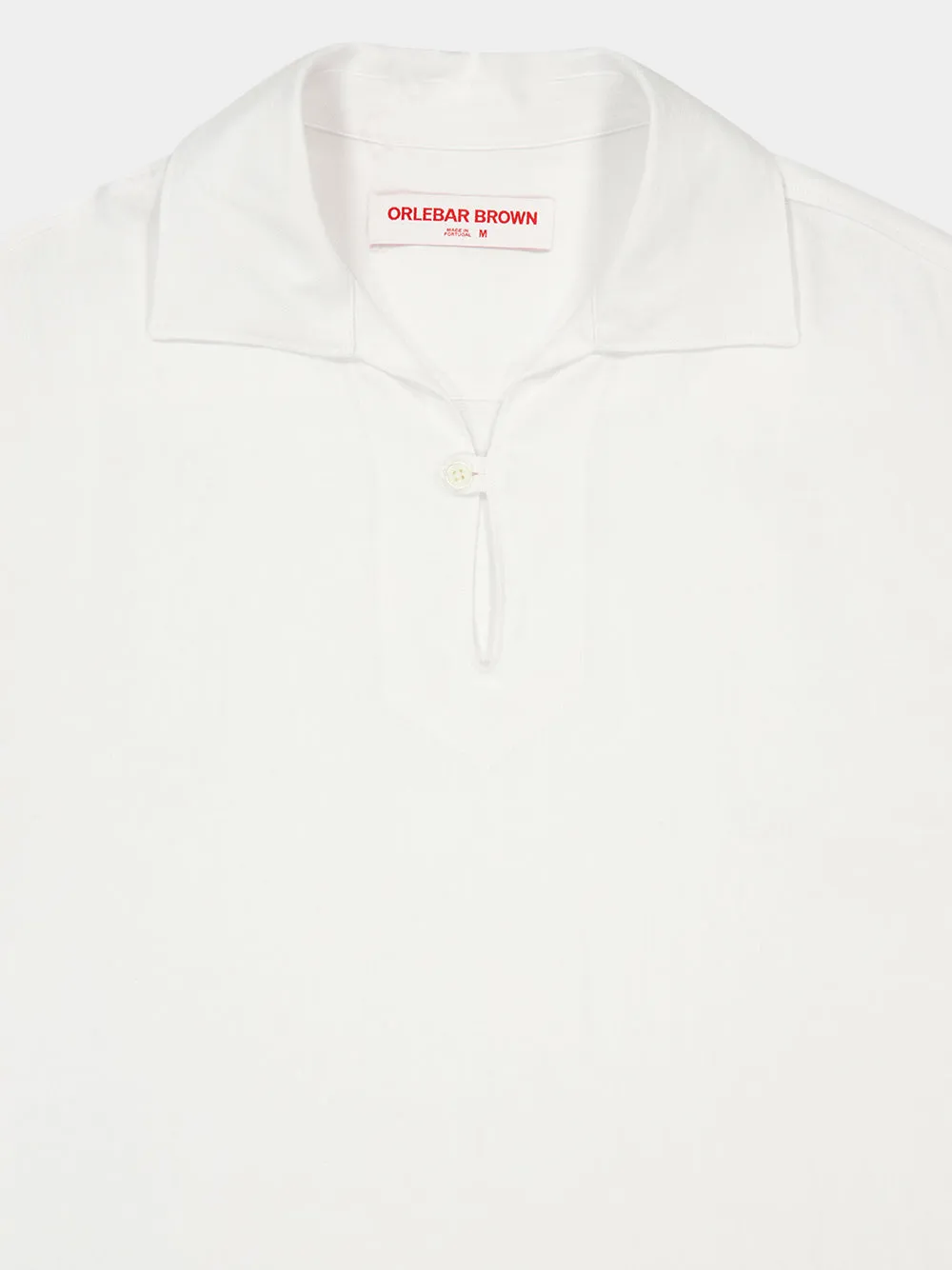 White Vincent Linen Overhead Shirt sold by Fashion Clinic product image thumbnail 3