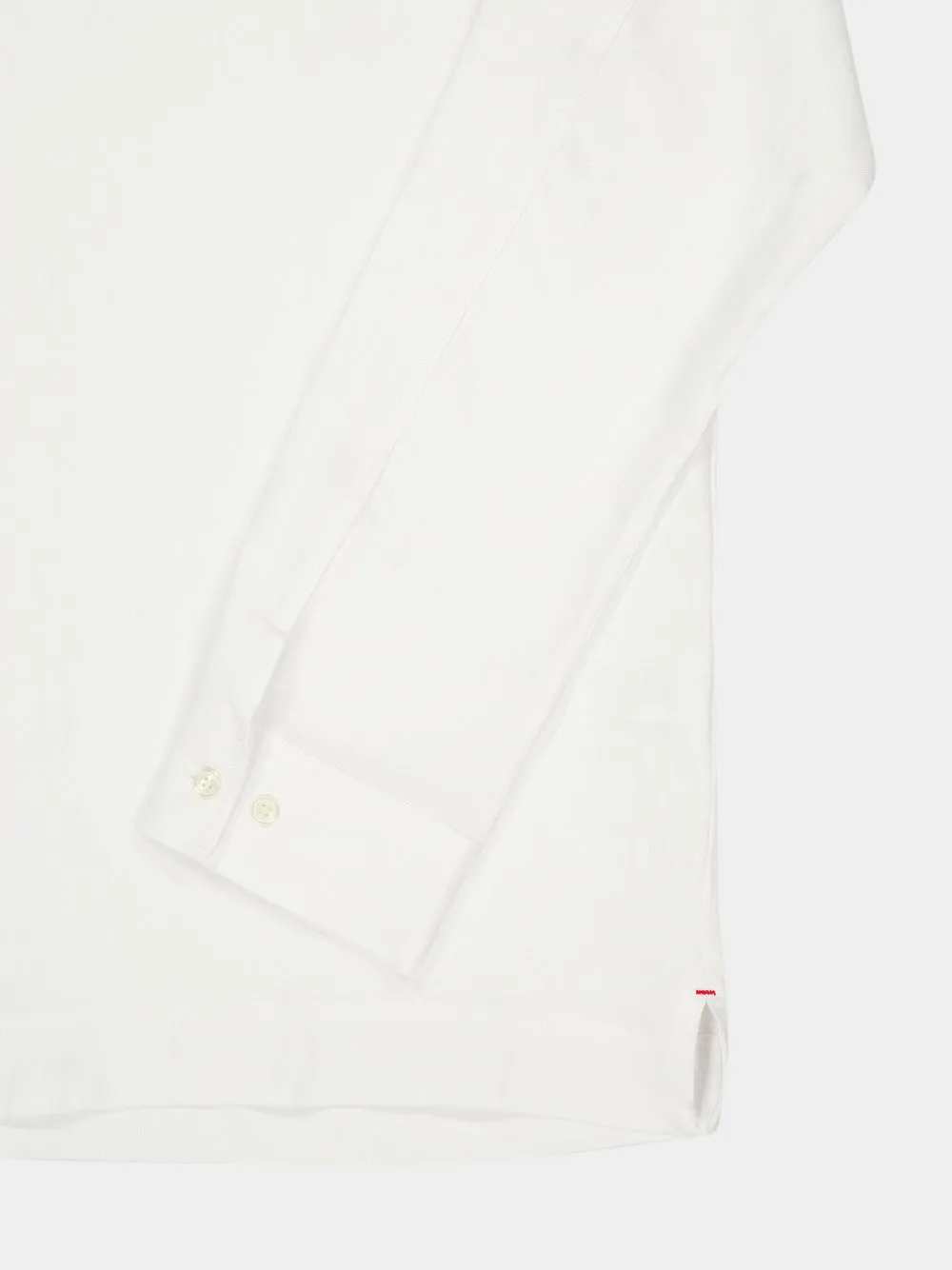 White Vincent Linen Overhead Shirt sold by Fashion Clinic product image thumbnail 4