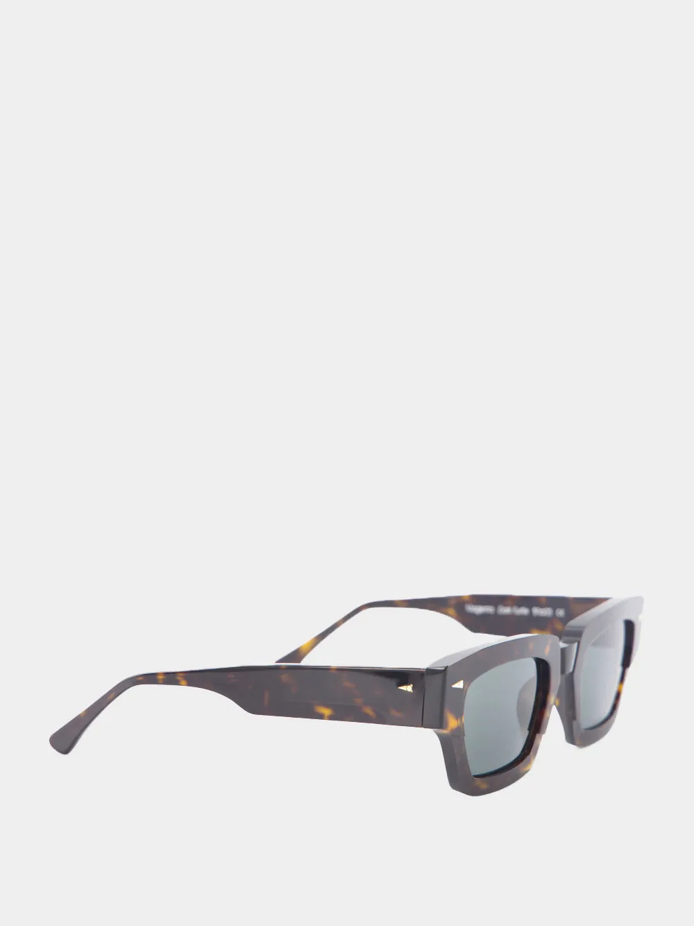 Magenta Brown Square Sunglasses sold by Fashion Clinic product image thumbnail 3