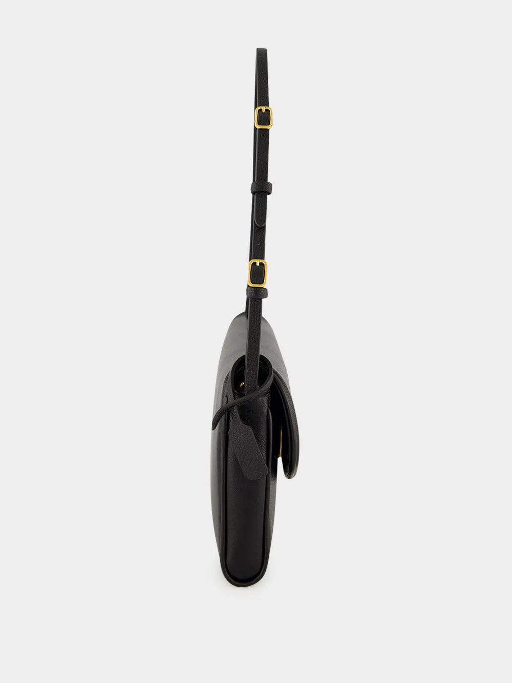 Black DeVain Small Nappa Shoulder Bag sold by Fashion Clinic product image thumbnail 5