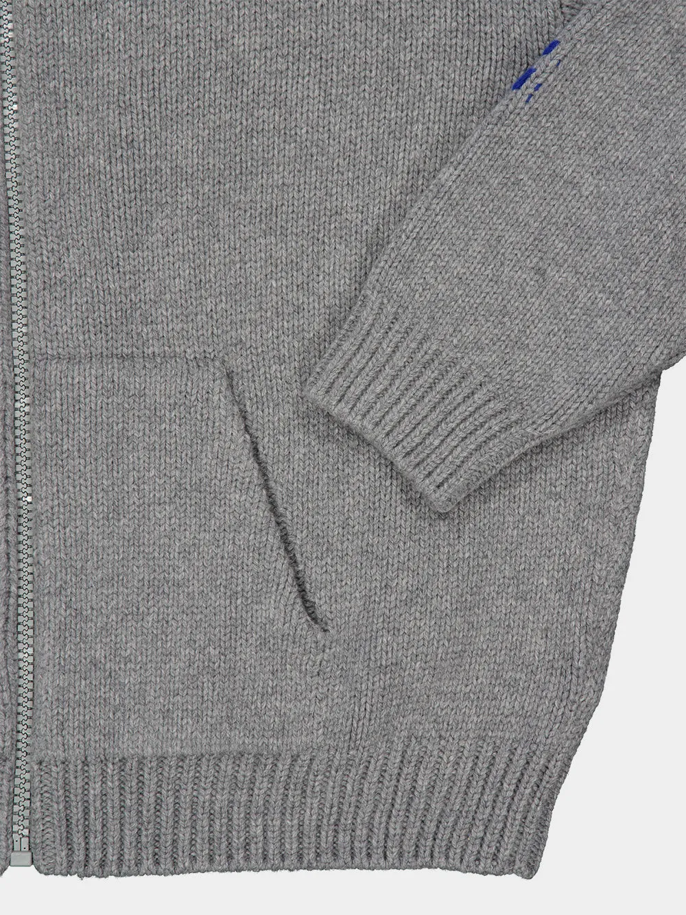 HOODED CARDIGAN L/S ZIP-UP WOOL sold by Fashion Clinic product image thumbnail 5
