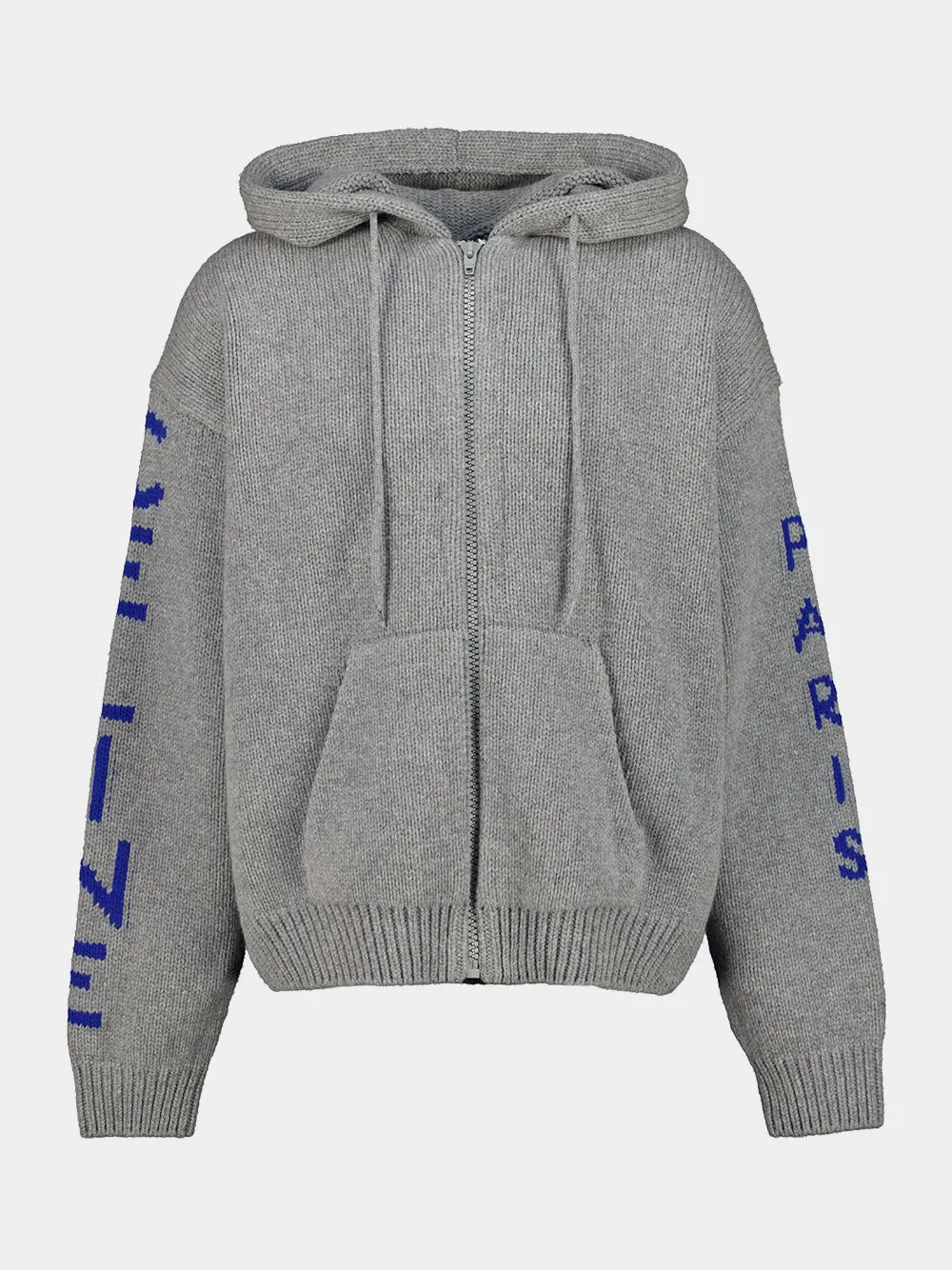 HOODED CARDIGAN L/S ZIP-UP WOOL sold by Fashion Clinic