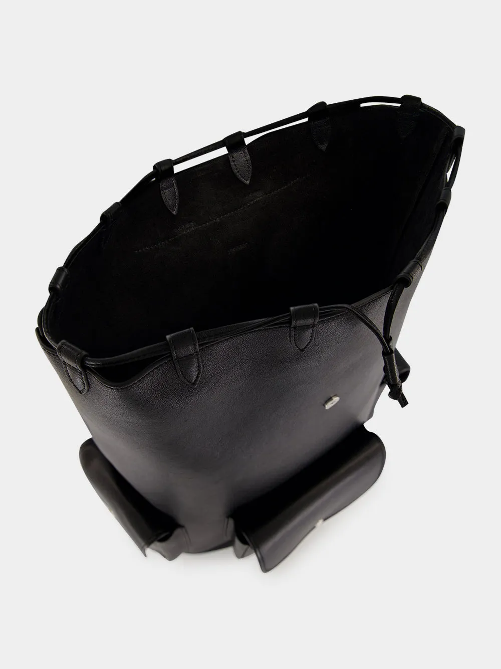 BACKPACK SOFT TRIOMPHE LAMBSKIN LARGE sold by Fashion Clinic product image thumbnail 5