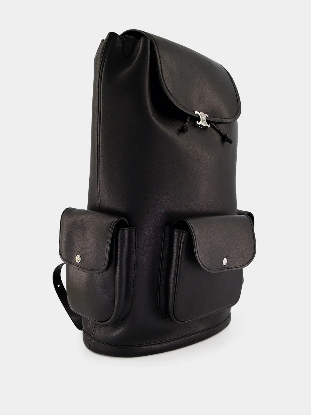 BACKPACK SOFT TRIOMPHE LAMBSKIN LARGE sold by Fashion Clinic product image thumbnail 2