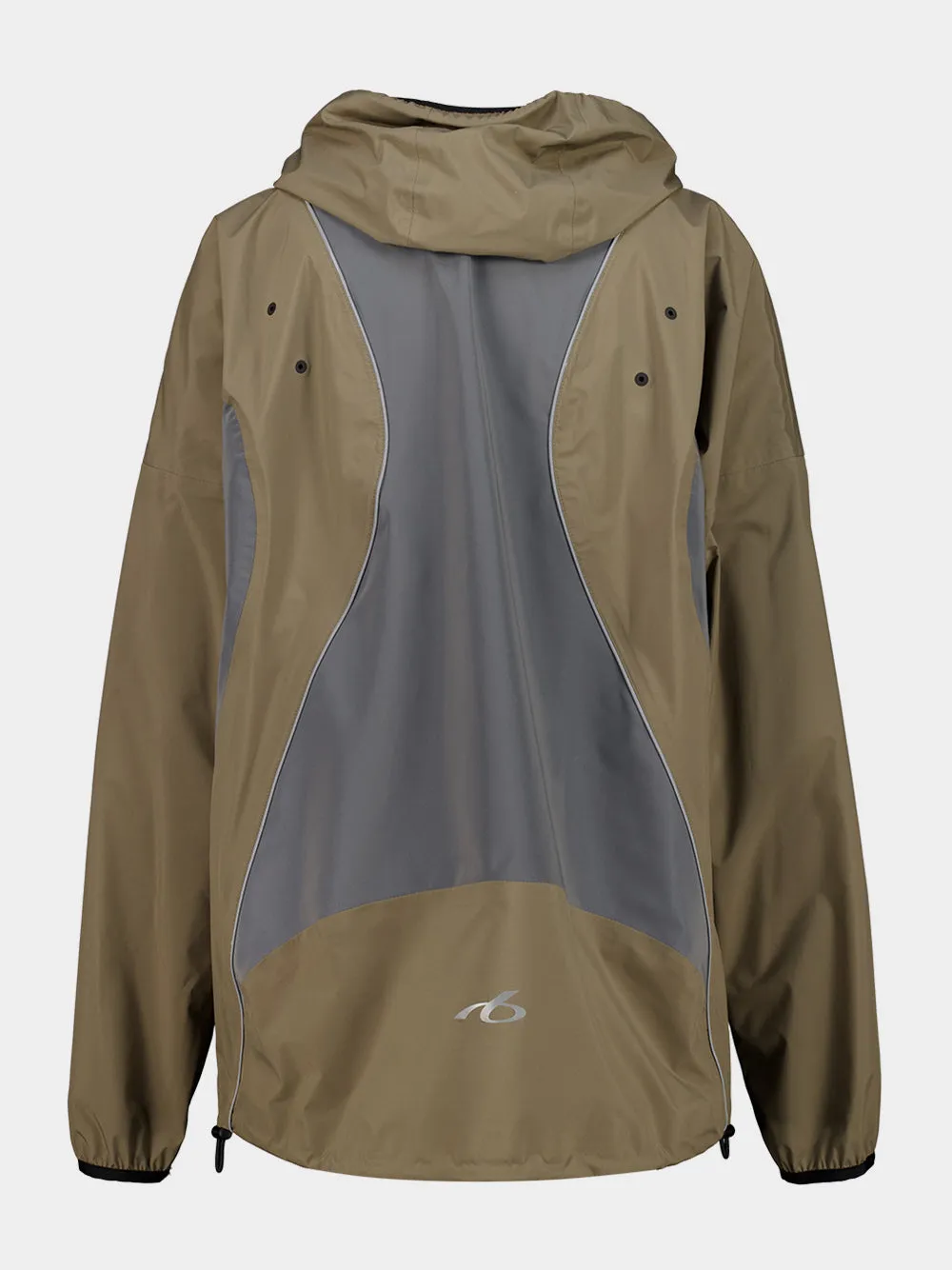 Grey Techwear Zip-Up Jacket sold by Fashion Clinic product image thumbnail 4