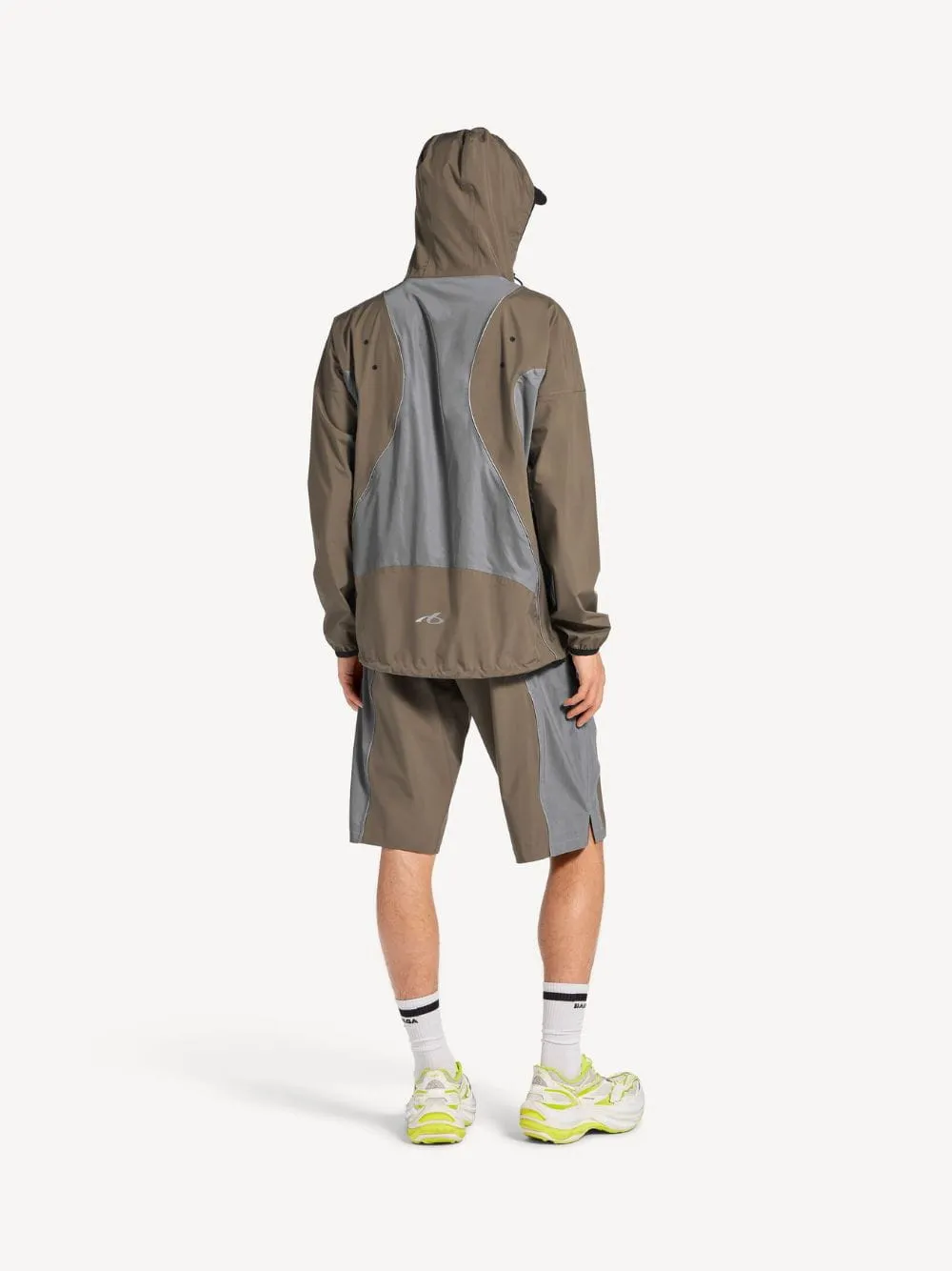 Grey Techwear Zip-Up Jacket sold by Fashion Clinic product image thumbnail 5