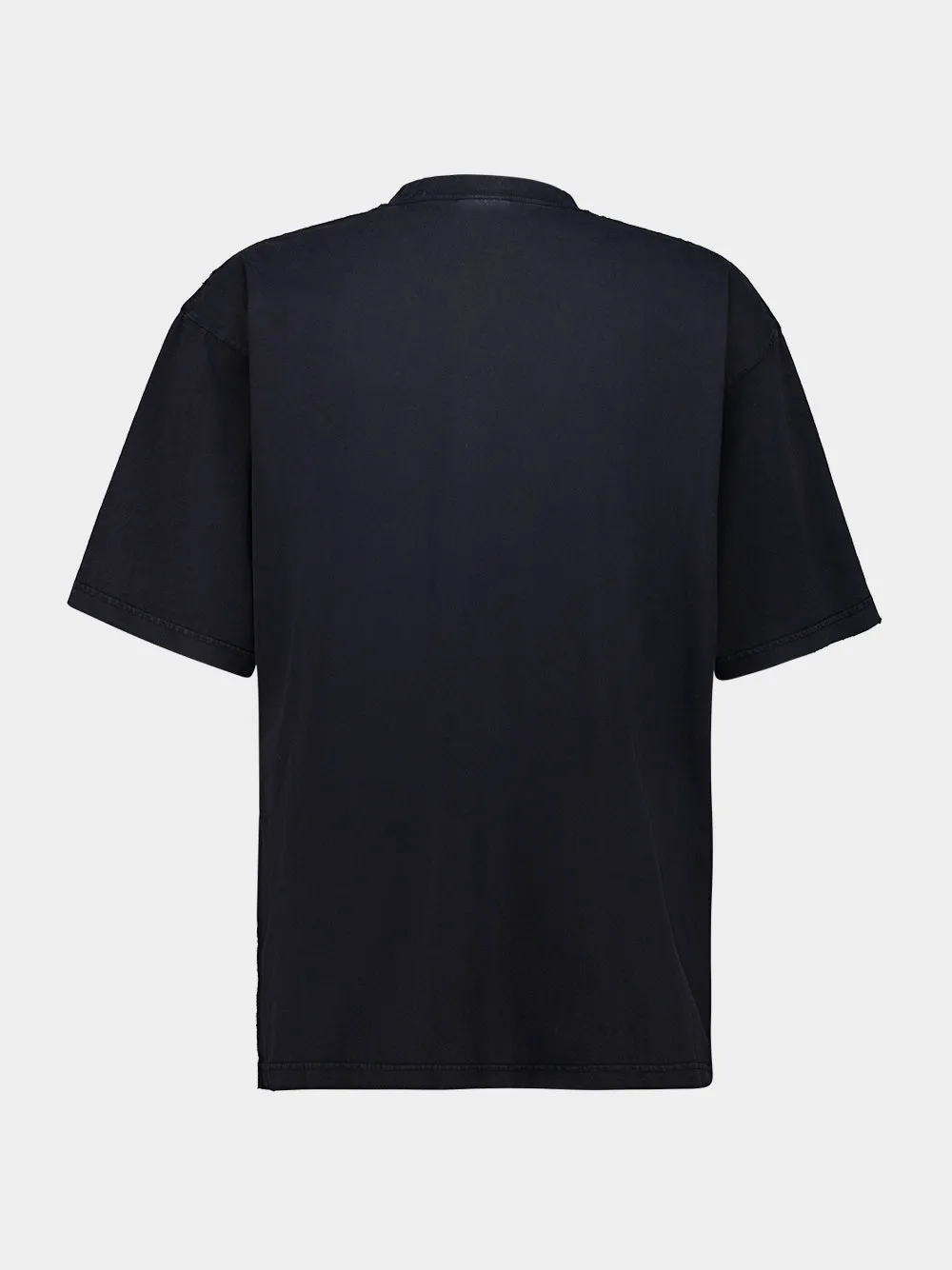Washed Black Address Medium Fit T-Shirt sold by Fashion Clinic product image thumbnail 4