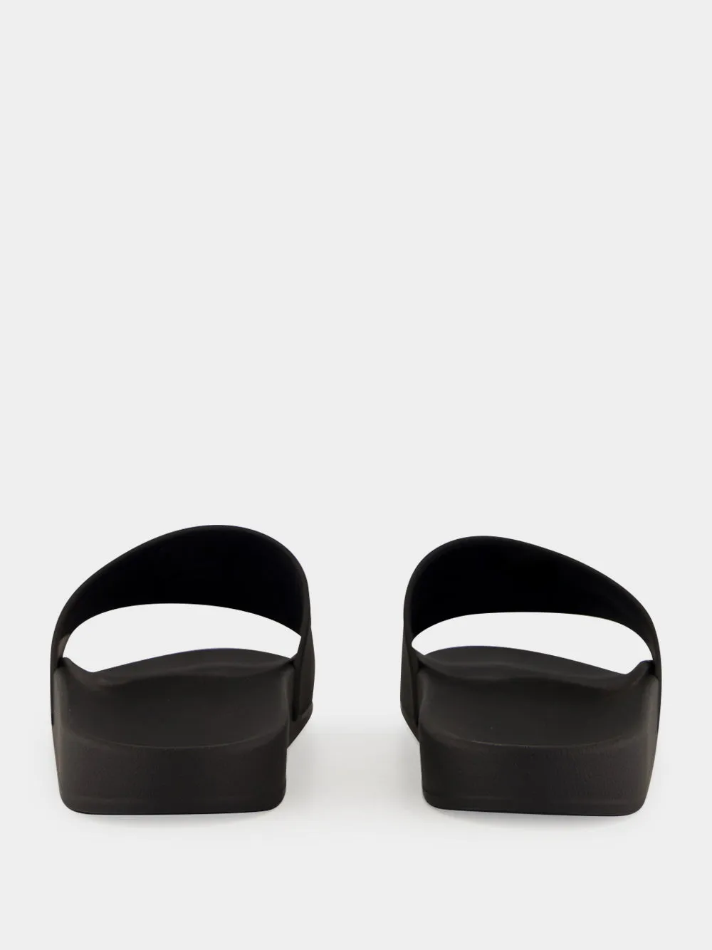 Black Pool Slide Sandals sold by Fashion Clinic product image thumbnail 5