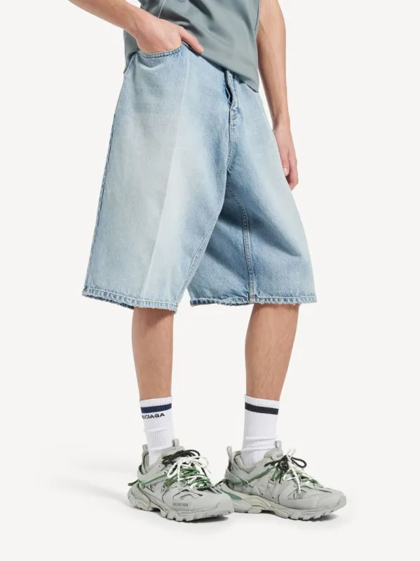 Grey Track Trail Laces Sneakers made by Balenciaga