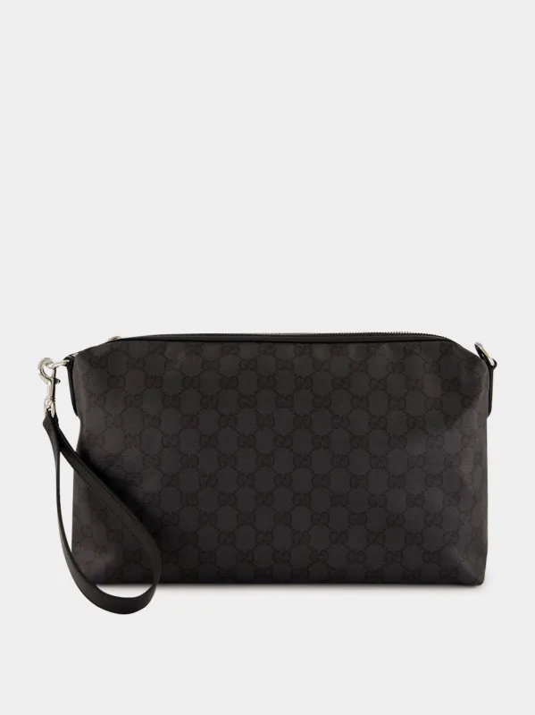 Black Essence Classic Medium Crossbody Bag made by Gucci