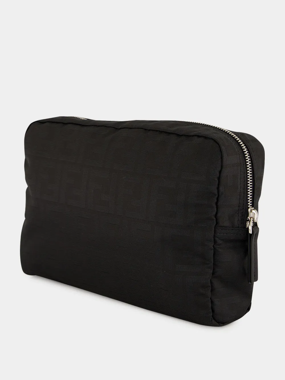 Black Technical Fabric Toiletry Case sold by Fashion Clinic product image thumbnail 4