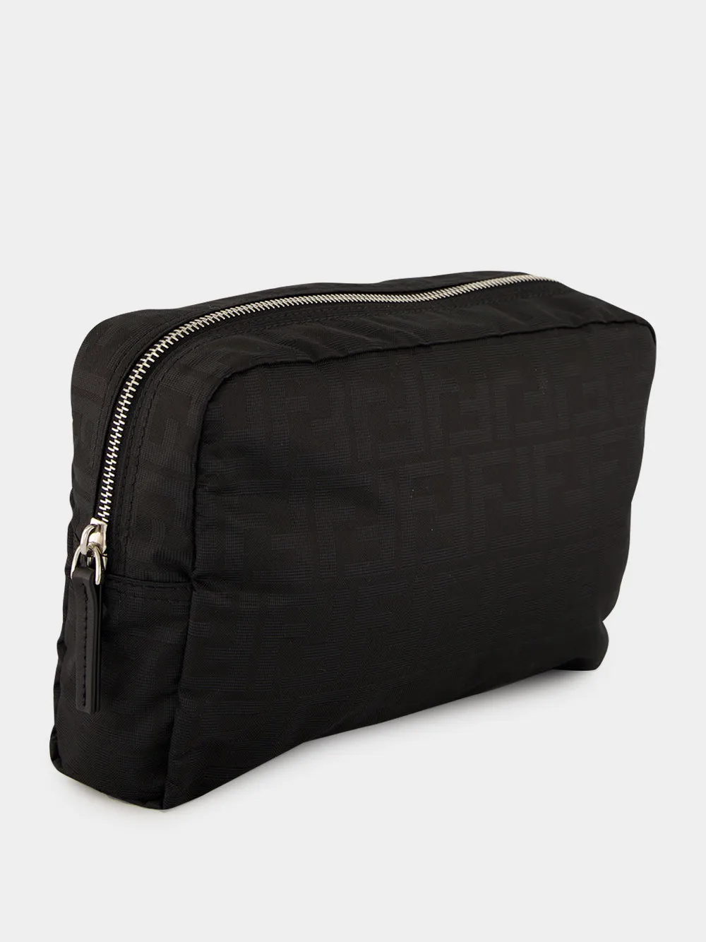Black Technical Fabric Toiletry Case sold by Fashion Clinic product image thumbnail 2