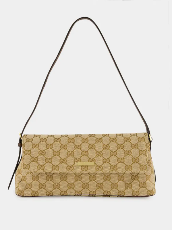 Sand and Brown Madison Medium Shoulder Bag made by Gucci