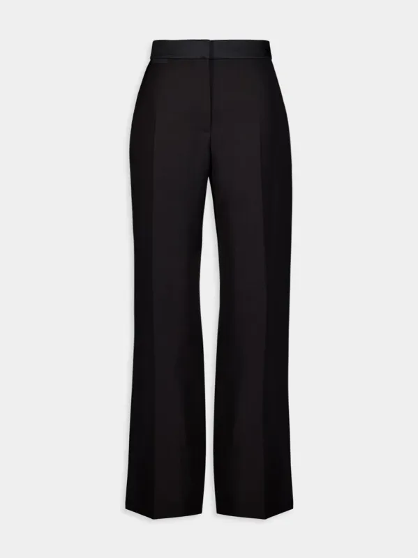 Pleat-Detailing Tailored Trousers made by Casablanca