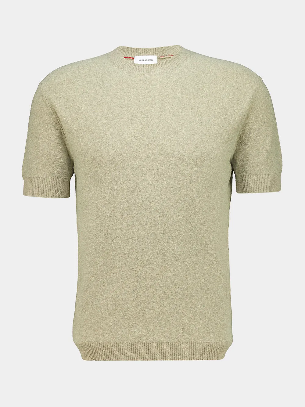 Safari Cotton Silk Knit T-Shirt sold by Fashion Clinic