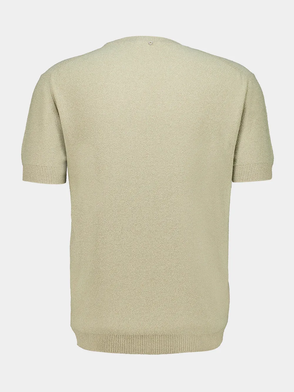 Safari Cotton Silk Knit T-Shirt sold by Fashion Clinic product image thumbnail 3